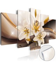 Akrilinis paveikslas – Spindinti lelija