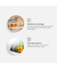 Akrilinis paveikslas – Buda ir krioklys