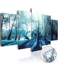 Akrilinis paveikslas – Mėlynoji pieva