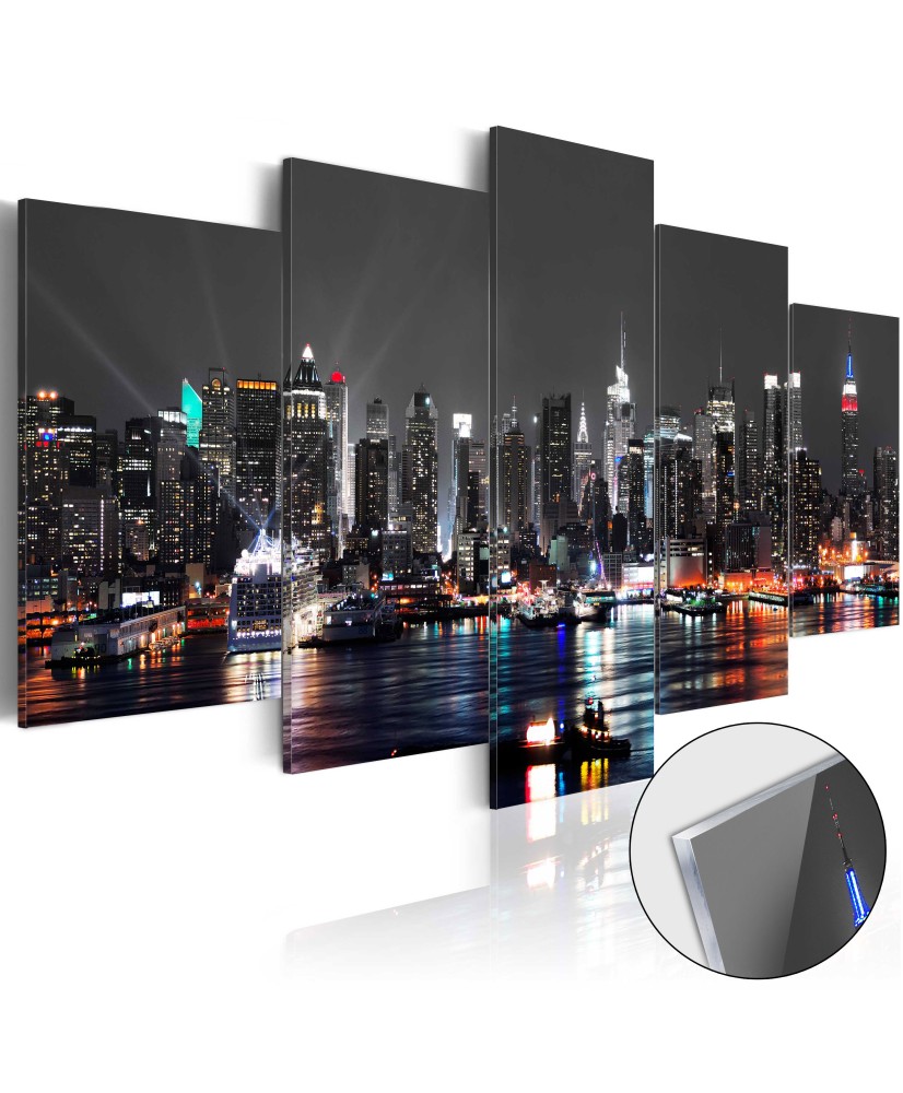 Akrilinis paveikslas – Pilkas dangus