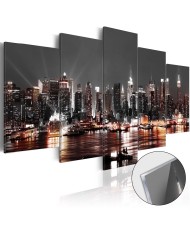 Akrilinis paveikslas – Pilkas miestas