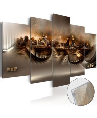 Akrilinis paveikslas – Prarastas miestas