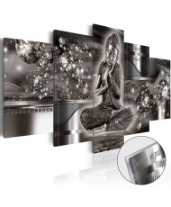 Akrilinis paveikslas – Sidabrinė ramybė