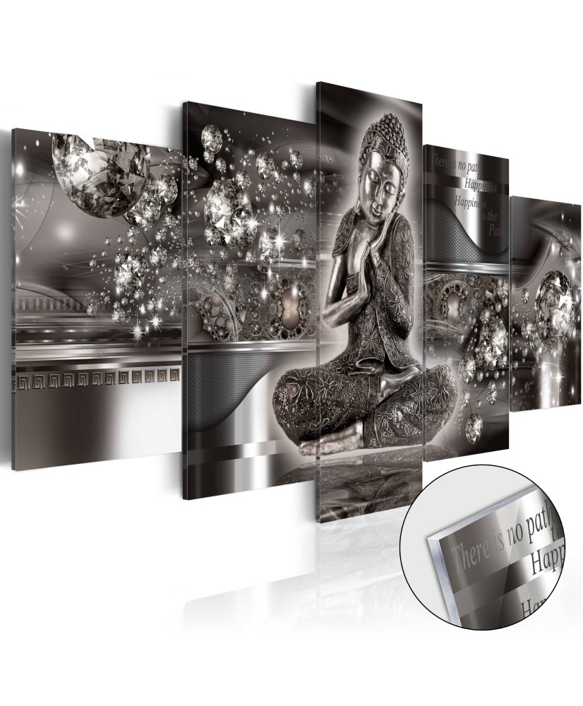 Akrilinis paveikslas – Sidabrinė ramybė