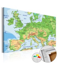 Kamštinis žemėlapis - Europa