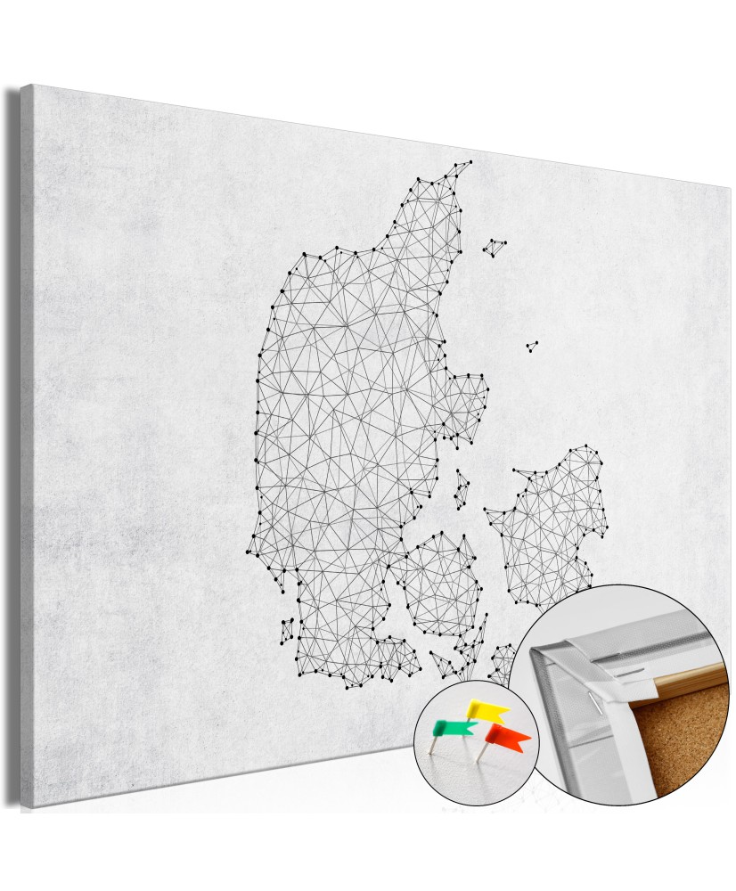 Kamštinis žemėlapis - Geometrinė žemė