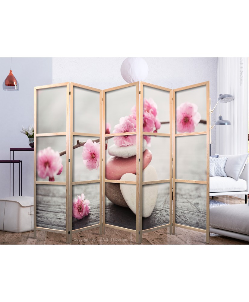 Japoniška kambario pertvara - Meilės akmenys II