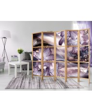 Japoniška kambario pertvara - Lelijos ant bangos