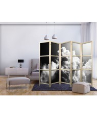 Japoniška kambario pertvara - Debesys lyg iš sapnų: leisk saulei nušviesti tavo dieną - vizualinė puota