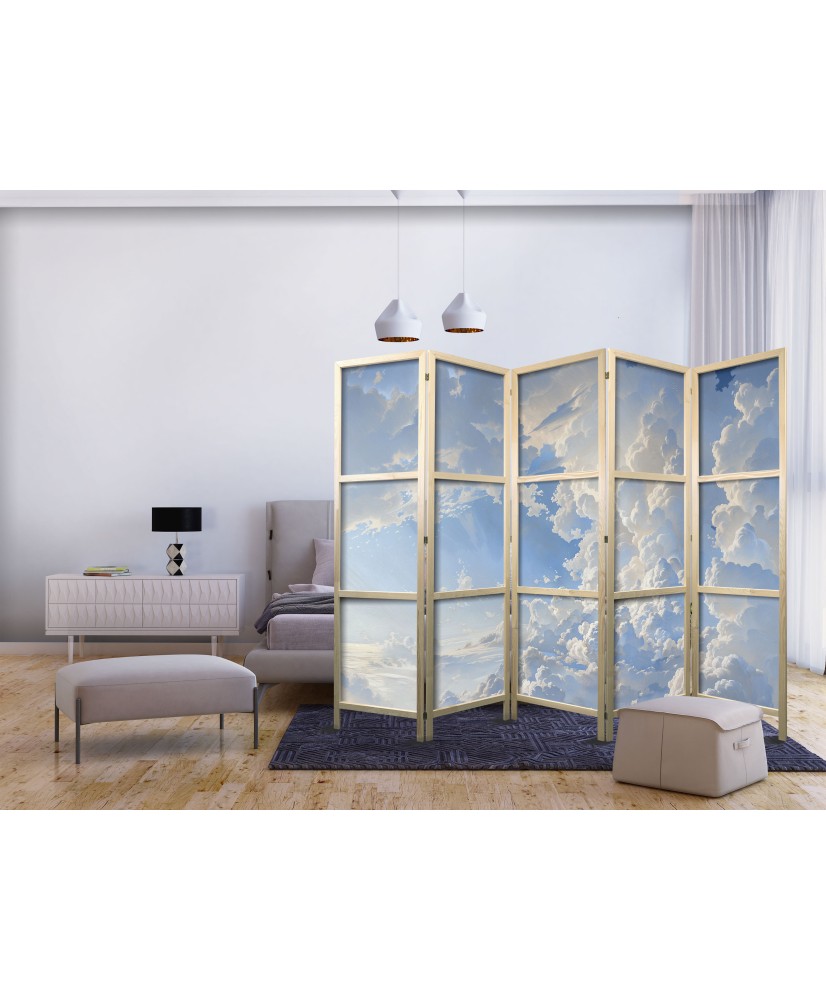 Japoniška kambario pertvara - Saulė atskleidžia debesų paslaptis: įspūdingi vaizdai danguje