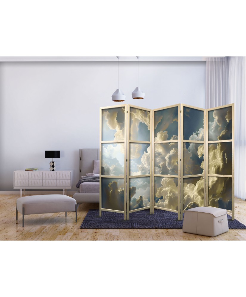 Japoniška kambario pertvara - Saulė ir šešėliai: teatrališkas gamtos spektaklis aukštai danguje