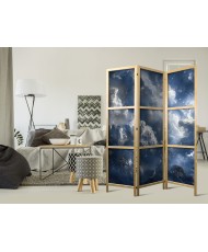 Japoniška kambario pertvara - Astronominiai stebuklai: debesys ir žvaigždės harmoningame derinyje