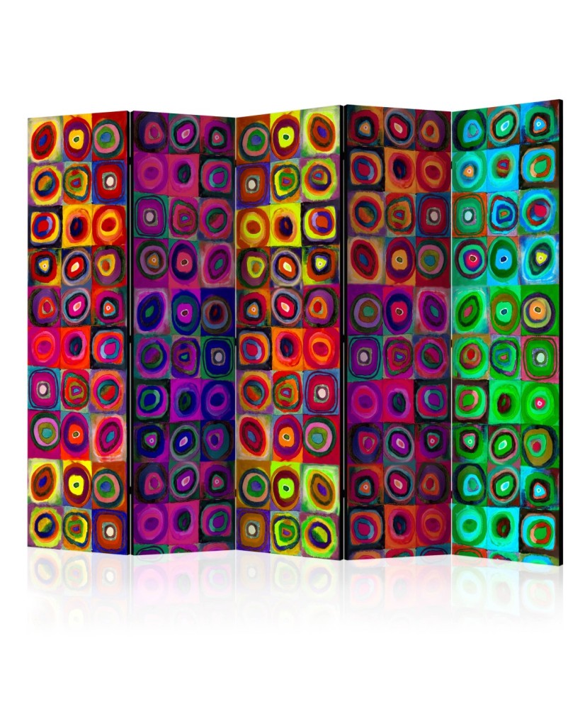 Pertvara  Colorful Abstract Art II [Room Dividers]