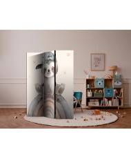 Pertvara - Laimingas tinginys - tinginys su kepure sėdi ant vaivorykštės tarp žvaigždžių - 3 dalių