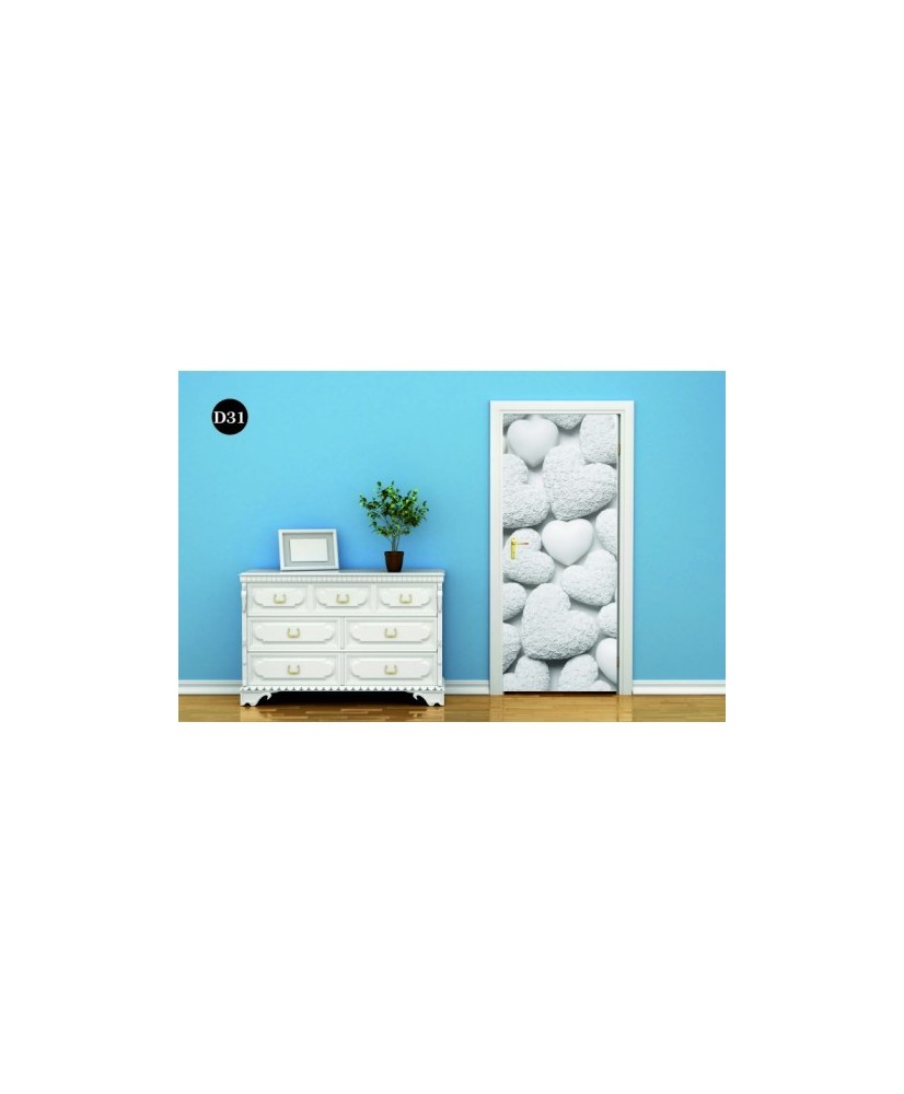 Lipdukas ant durų D31