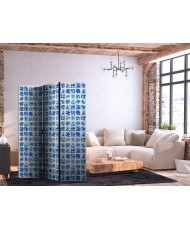 Pertvara - Keraminės plytelės - tradicinės portugališkos mėlynos azulejo plytelės - 3 dalių