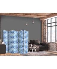 Pertvara - Keraminės plytelės - tradicinės portugališkos mėlynos azulejo plytelės - 5 dalių