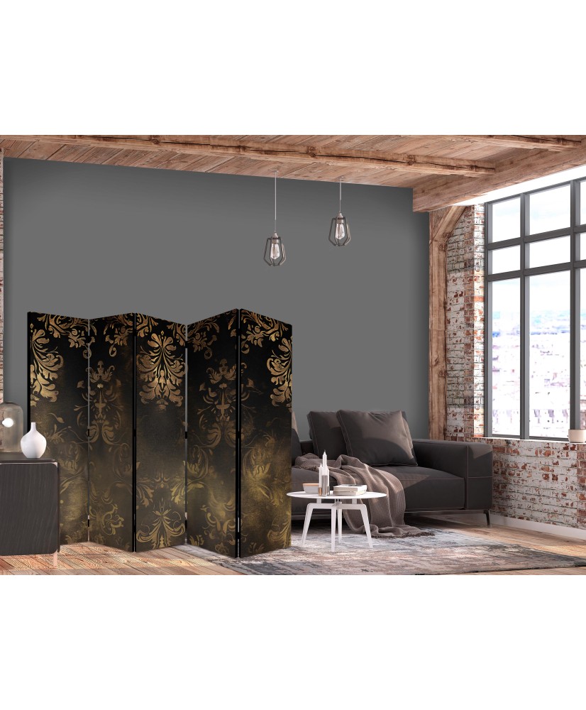 Pertvara - Barokiniai ornamentai su patina - aukso ir bronzos retro motyvas - 5 dalių
