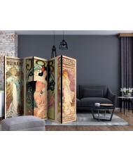 Pertvara - Alphonse Mucha. Moterys II - 5 dalių