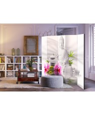Pertvara  Buddha and Orchids II [Room Dividers]