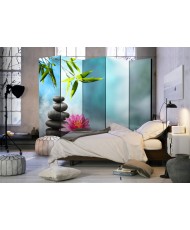 Pertvara  Water Lily and Zen Stones II [Room Dividers]