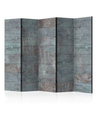 Pertvara  Turquoise Concrete II [Room Dividers]