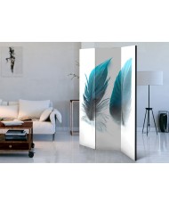 Pertvara  Blue Feathers [Room Dividers]