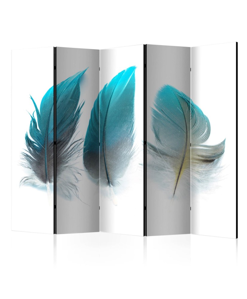 Pertvara  Blue Feathers II [Room Dividers]