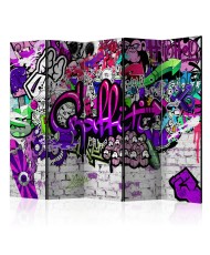 Pertvara   Purple Graffiti [Room Dividers]