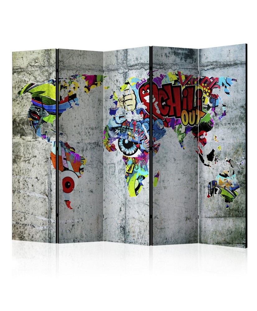 Pertvara  Graffiti World [Room Dividers]