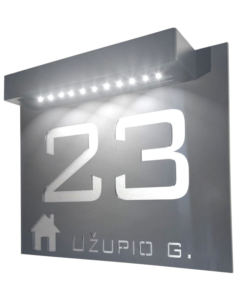 Namo numeris – Apšviečiama...
