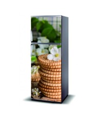 Magnetinis lipdukas ant šaldytuvo