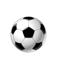 Sienų lipdukas Futbolo kamuolys
