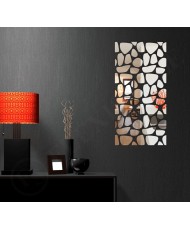 Dekoratyvinis veidrodis Akmenys 100x50cm