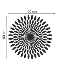 Dekoratyvinis veidrodis "Ramunė"