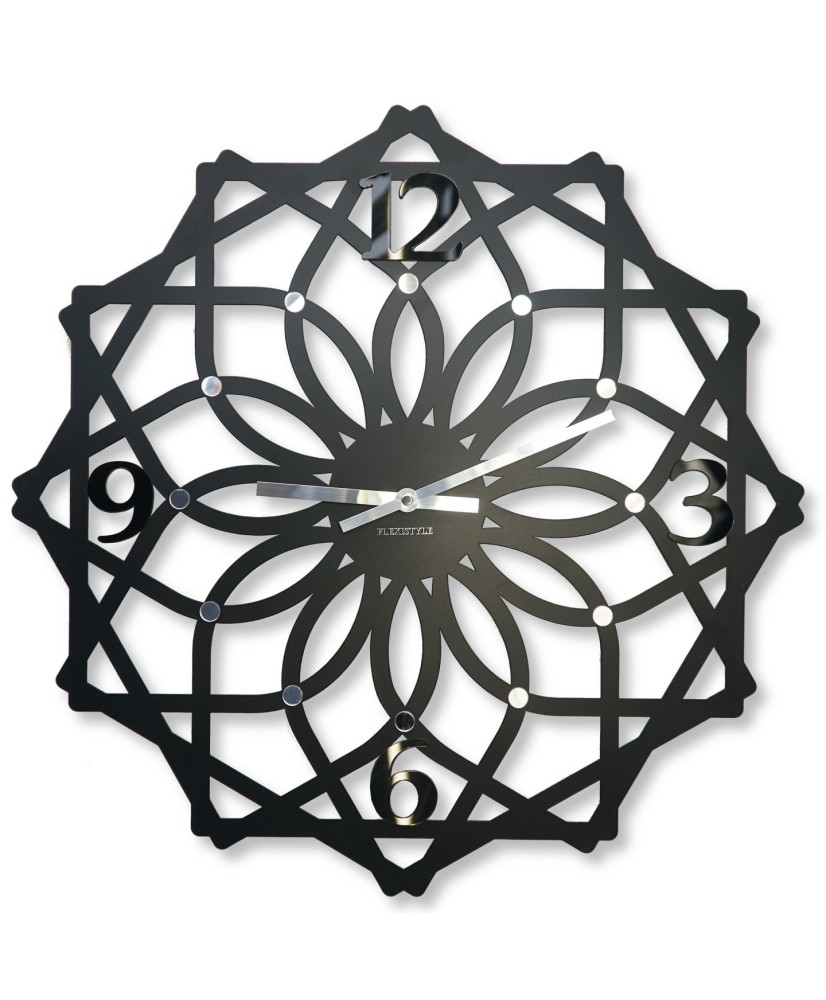 Didelis metalinis laikrodis Satilė 50cm