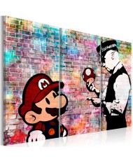 Paveikslas  Rainbow Brick (Banksy)
