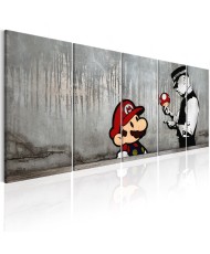 Paveikslas  Mario Bros on Concrete