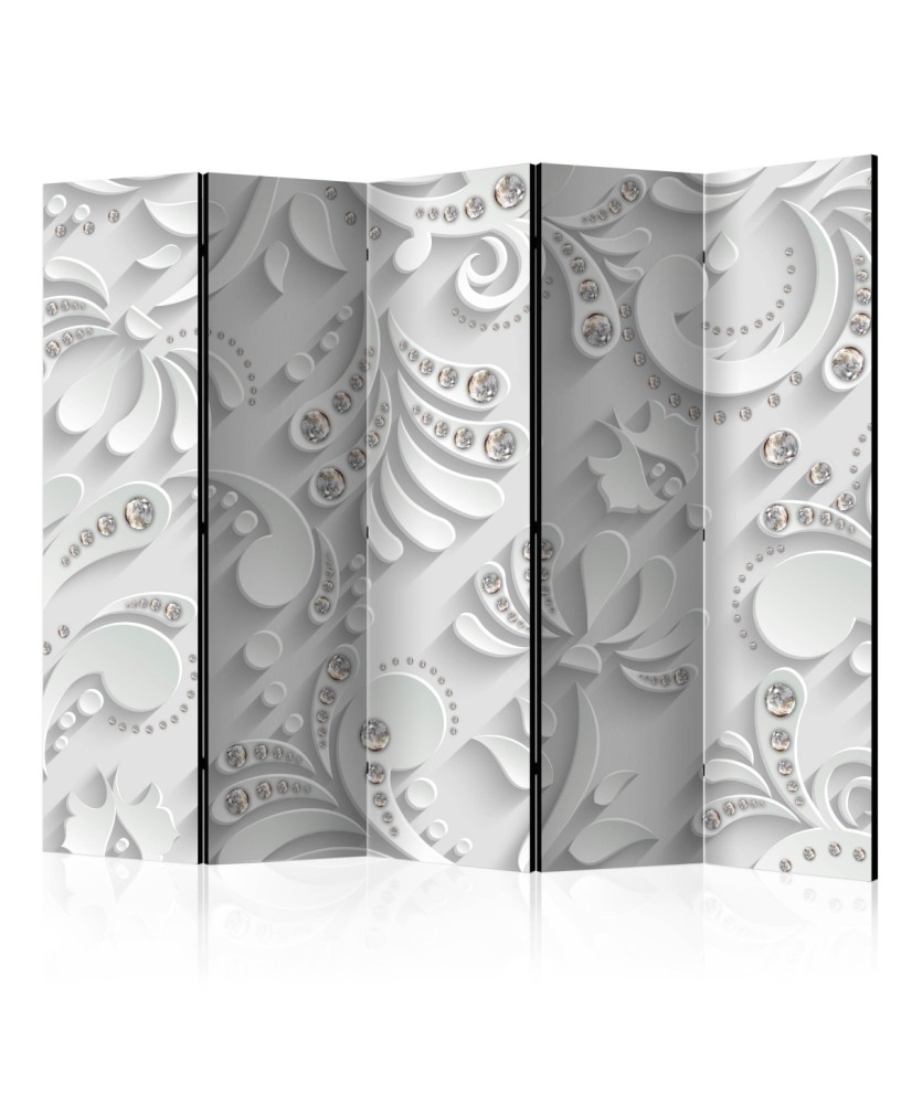 Pertvara  Flowers in Crystals II [Room Dividers]