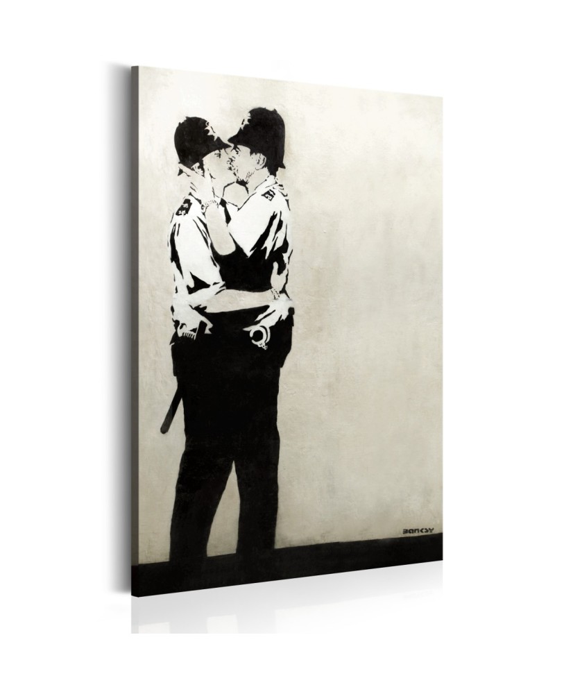 Paveikslas  Kissing Coppers by Banksy