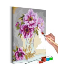 Pasidaryk pats  paveikslas ant drobės  Flowers In A Vase