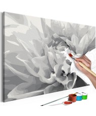 Pasidaryk pats  paveikslas ant drobės  Black & White Flower