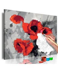 Pasidaryk pats  paveikslas ant drobės  Bouquet of Poppies