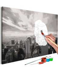 Pasidaryk pats  paveikslas ant drobės  Grey New York