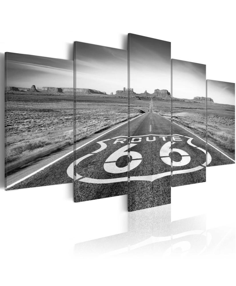 Paveikslas  Route 66  black and white