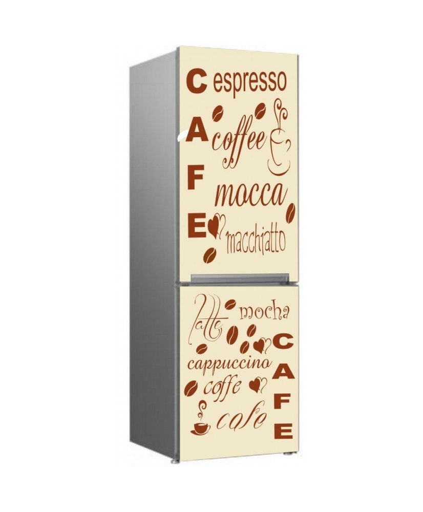 Magnetinis lipdukas ant šaldytuvo