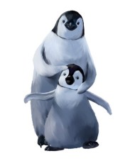 Interjero lipdukas Pingvinai 50x80cm