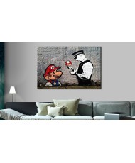 Paveikslas  Mario and Cop by Banksy