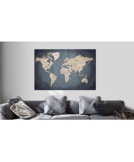 Paveikslas  World Map Shades of Grey
