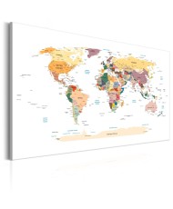 Paveikslas  World Map Travel Around the World